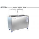 Dual Tanks Ultrasonic Cleaning System for Metal Parts Degrease for sale