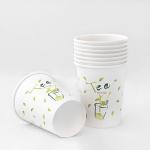 No Leakage Compostable Hot Cups Custom Disposable Coffee 8oz 300ml Eco Hot Cups for sale