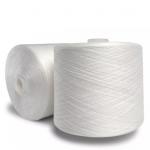 Hot Sale 40/2 40s/3 Raw White 100% Polyester Ring Spun Yarn Sewing Factory Price for sale