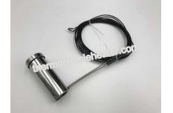 China Glossy Hotlock Electric Coil Heaters With Cap And PTFE Insulated Leads supplier