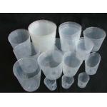 Small Fence Orchid 10L Clear Plastic Nursery Pot 27cm PE Indoor Plant Pots for sale