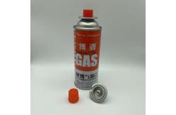 China Orange Etc Butane Gas Canister for Lighter Gas and Straight Wall supplier