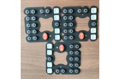 China OEM Industrial Custom Silicone Rubber Keys Durable supplier