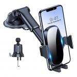 Adjustable Car Dashboard Phone Mount 360 Rotation 3.8inch width for sale