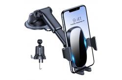 China Adjustable Car Dashboard Phone Mount 360 Rotation 3.8inch width supplier