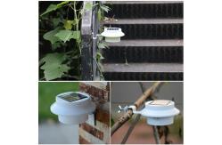 China Solar Powered Gutter Lights White supplier