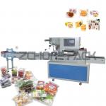 Flow Packaging Machine Bread Cake Fruit And Vegetable Packing Machine for sale