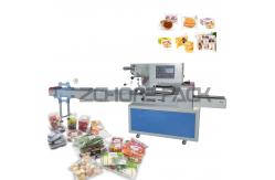 China Flow Packaging Machine Bread Cake Fruit And Vegetable Packing Machine supplier