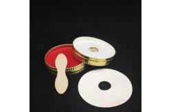 China PE Coated Ice Cream Paper Cup With Lid Plastic Spoon Double Wall Packaging supplier
