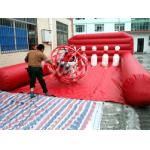 Inflatable Amusement Park With Human Bowling For Match Games for sale