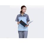 Lapel Adults Industrial Workwear No Wrinkling With Good Wash Fastness