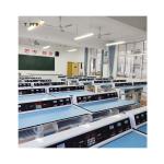 Customized White / Blue Biology Lab Furniture With Sturdy Metal Structure for sale