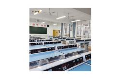 China Customized White / Blue Biology Lab Furniture With Sturdy Metal Structure supplier