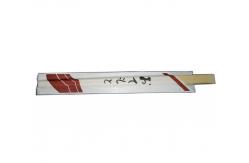 China Twins Disposable Bamboo Chopsticks In Individual Paper Opp Pack supplier