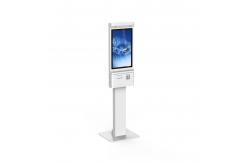 China 32 Inch Fast Food Self Service Kiosk Touch Screen With 80mm Thermal Printer supplier