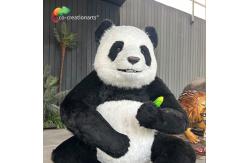 China Realistic Robotic Animals Animatronic Panda For Amusement Park supplier