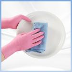 Nitrile Gloves Price 9 Inches Pink Disposable Nitrile Gloves Powder FreeFor Single Use 100pcs / Box for sale