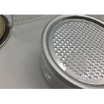 Small Flowers Buds Candy Plastic Jars With Lids / Plastic Cookie Containers