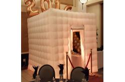 China 8 Ft Inflatable Cube Photo Booth UV Resistant PLT - 025 2 Years Warranty supplier