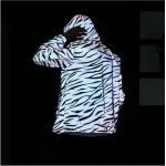 trendy blank Mens Reflective Jacket with Zebra Stripes design Eco friendly for sale