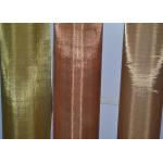 30m Roll Pure Red Copper Woven Wire Mesh Filtering Shielding for sale