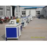 High Efficiency Plastic Pipe Extrusion Line / Full Automatic PE Pipe Making Machinery for sale