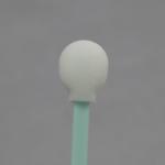 125mm Round Lint Free Cleanroom Foam Swabs Pp Stick for sale