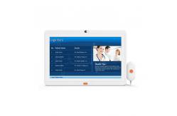 China Medical 10 Inch 5MP Camera All In One Android Tablet Wtih Call Handle supplier