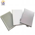 Fireproof Artistic Aluminum Honeycomb Panel Square Aluminum Baffle Ceiling for sale