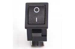 China 2 Gear 4 Pin VDE Rocker Boat Switch 21x15mm Panel On Off T85 supplier
