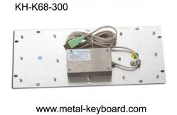 China Dustproof Metal Computer Keyboard , Stainless Steel Keyboard 68 Key Buttons supplier