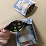 ​Childproof Dollar Bill Pouches | NFC Tamper-Proof, 600D Polyester Base For US Brands for sale