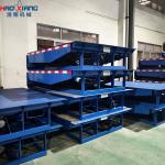 220V Dock Leveler Hydraulic Unloading Platform: Blue and Adjustable for sale