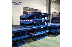 China 220V Dock Leveler Hydraulic Unloading Platform: Blue and Adjustable supplier