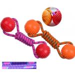 6.5cm Keep Dogs Busy Rubber Pet Chew Toys For Small Medium Large Breeds for sale