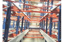 China Easy Operated Radio Shuttle System , Warehouse Metal Racks High Intensive supplier
