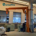 Remote Control Column Jib Crane With Hoist Options OEM ODM Service