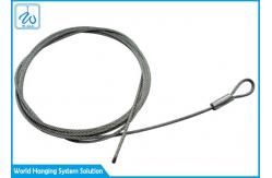 China Stainless Steel Wire Rope Sling Assembly With Loops By Riveted Joint supplier