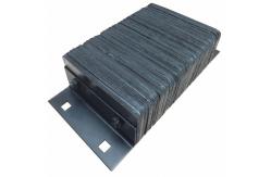 China Horizontal Laminated Rubber Dock Bumpers Rectangular Loading Dock Rubber Bumper supplier