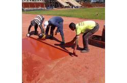 China Iaaf Rubber Mixed Tartan Athletic Track Spray Coat System Runway supplier
