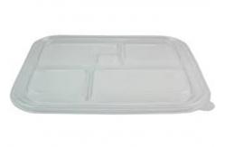 China Biodegradable Plastic Sheet Transparent PLA Clear Food Tray supplier
