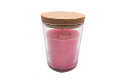 China Eco Friendly Candle Jars With Cork Lids Custom Private Label supplier