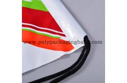 China Recycled Double Ropes Promotional Drawstring Backpacks supplier