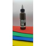 Organic Vegan Solid Ink Tattoo Ink Dark Brown 30ML 260ML Non Toxic for sale