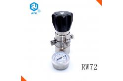 China 6000 PSI Back Pressure Control Valve , 316L Pneumatic Back Pressure Regulator supplier