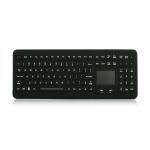 Ruggedized Silicone Industrial Keyboard With Touchpad, Washable Silicone Medical Keyboard for sale