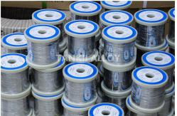China Customized Size Nicr Alloy Bright Flat Ribbon / Flat Wire Ni80Cr20 Material supplier