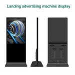 Interactive Floor Standing Digital Signage Touch Screen Lcd Display Indoor Totem