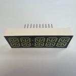 Ultra Bright White 5 Digit Alphanumeric 14 Segment LED Display 13.8mm