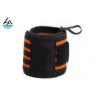Adjustable Black Pull Up Wrist Straps Weight Lifting Wrist Support for sale